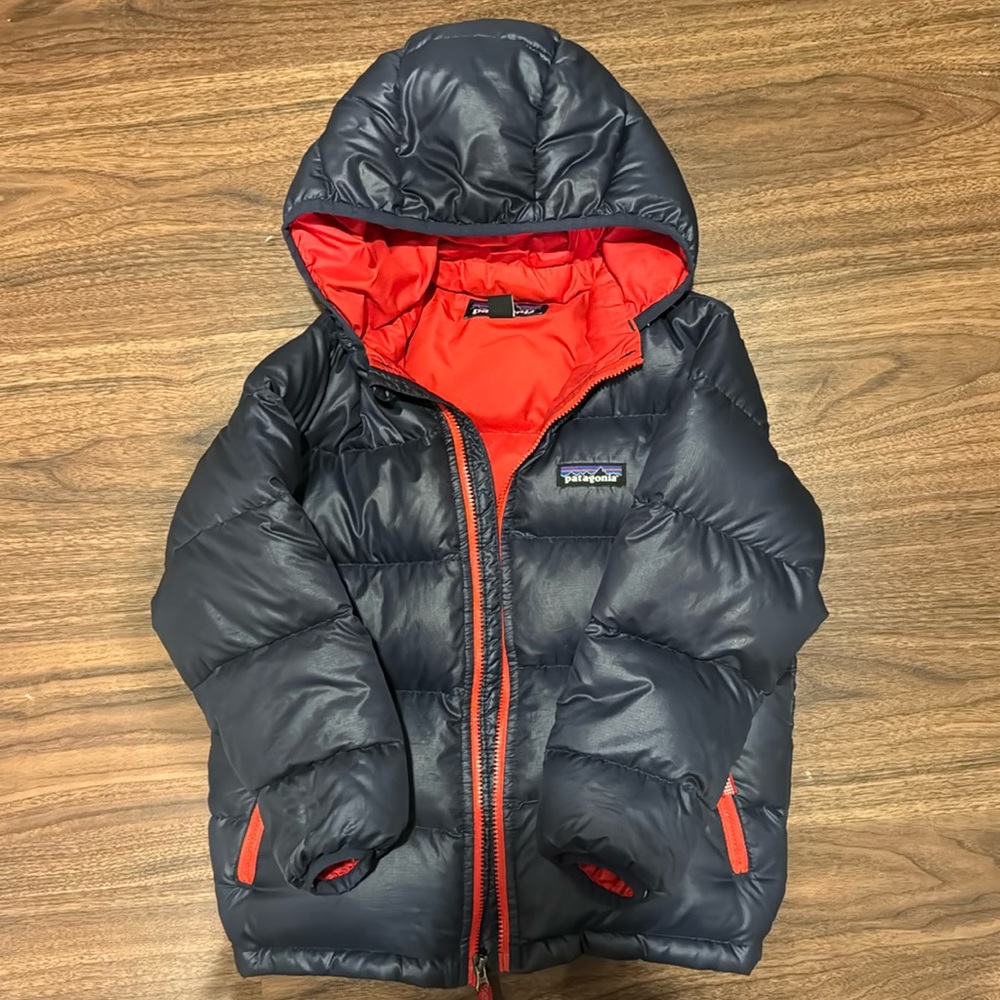 Patagonia: Hi-Loft Down Sweater Hoodie - Toddlers' 4T